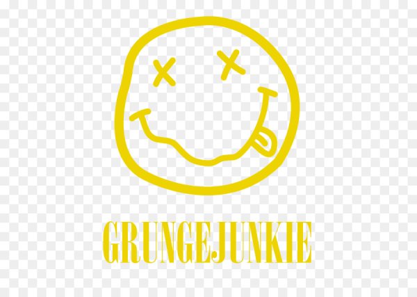 Нирвана желтый Смайл фон