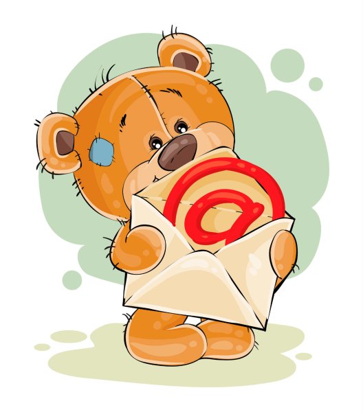 Стикеры мишки