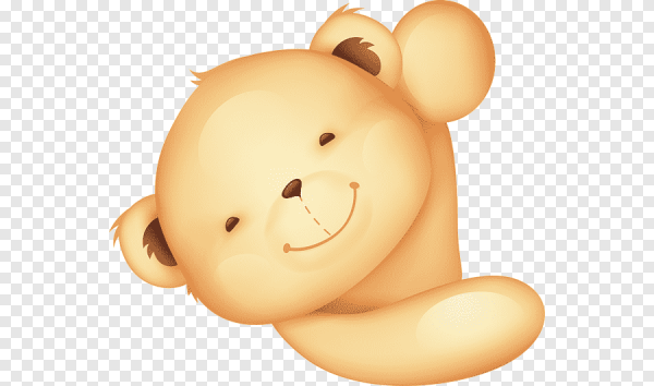 Мишка выглядывает