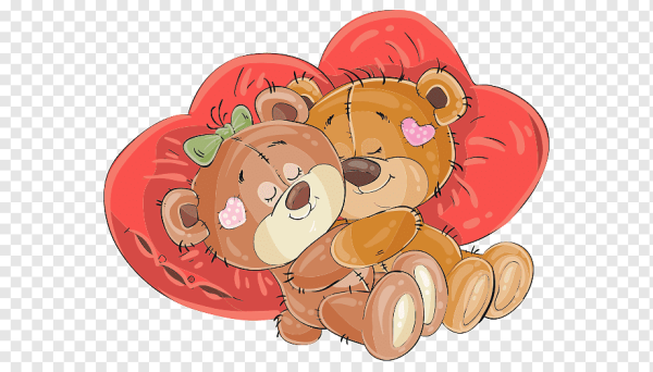 Влюбленные мишки