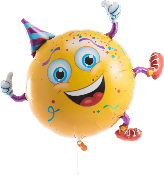 Воздушный шарик с улыбкой