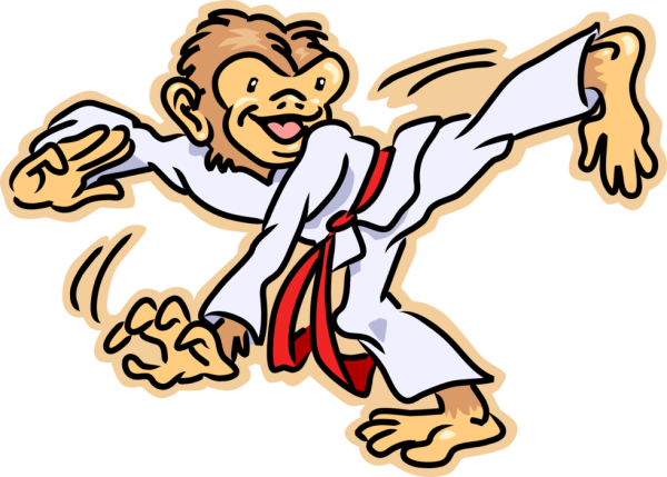 Обезьяна каратэ