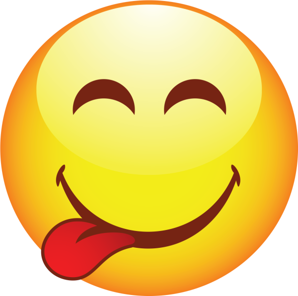 Cartoonish Smiley face PNG