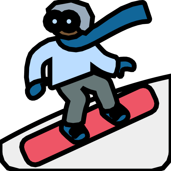 Сноуборд мультяшный