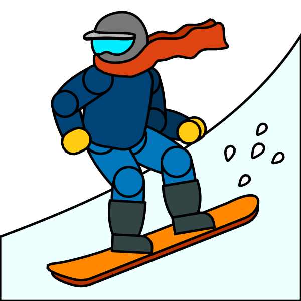 Эмодзи сноубордист