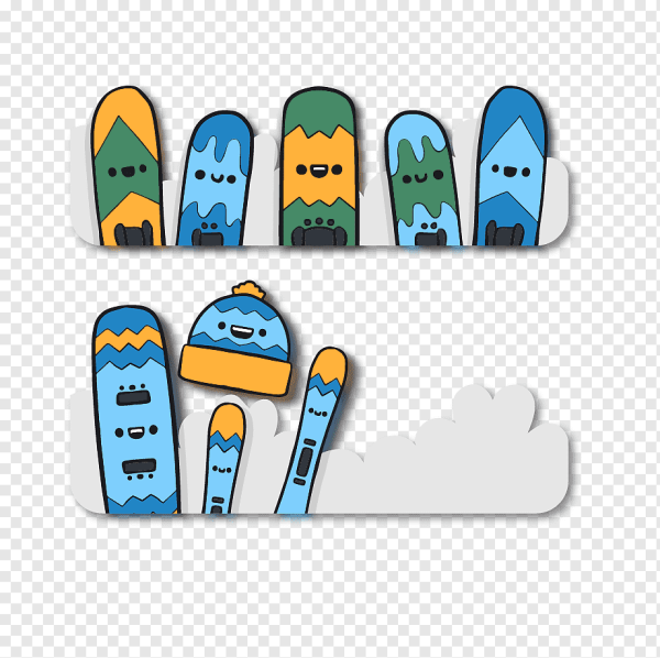Сноуборд эмодзи