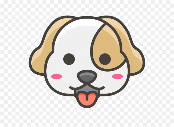 Морда собаки Смайл