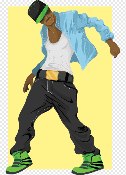 Танцы на прозрачном фоне