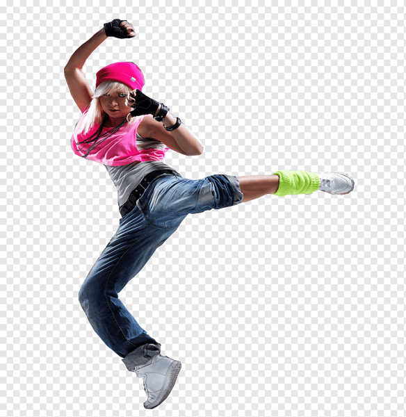 Танцор хип хоп на белом фоне