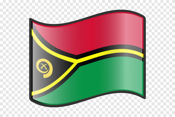 Флаг Вануату остров