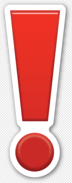 Значок восклицательный знак