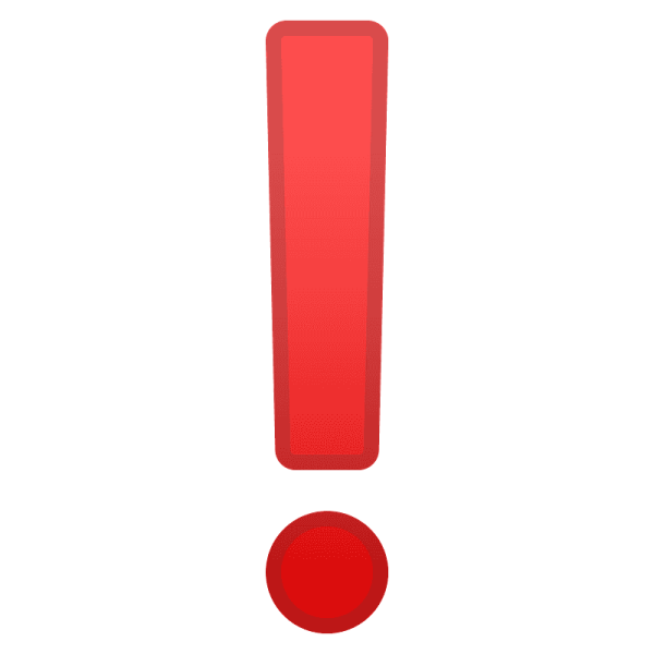 Знак восклицательный знак