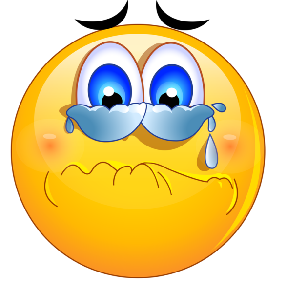 Плачущий смайлик