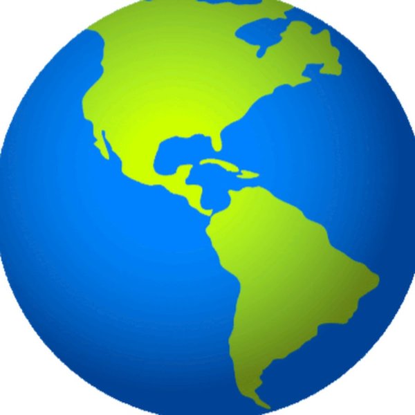 Америка на земном шаре