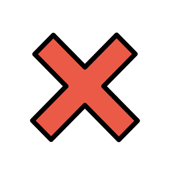 Смайлик крестик