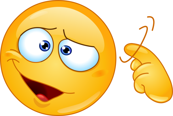 Смайлик ккртит пальце у аискк