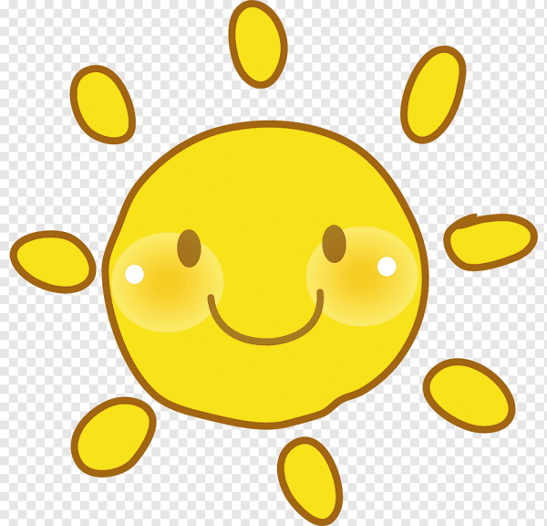 Смайлик солнце