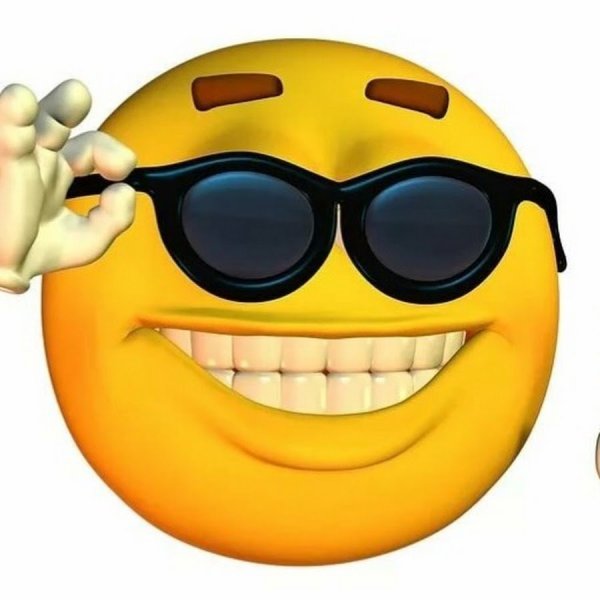Смайл в солнечных очках