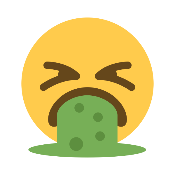 Смайлик тошнит