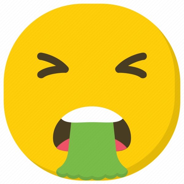 Эмодзи рвота