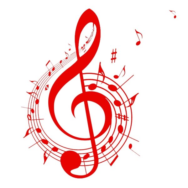 Скрипичный ключ с сердечком