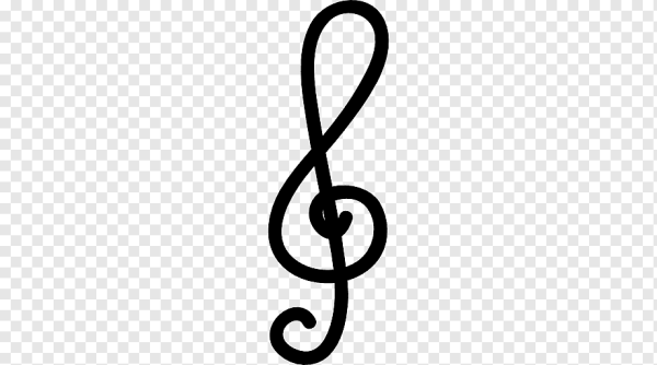 Веселый скрипичный ключ