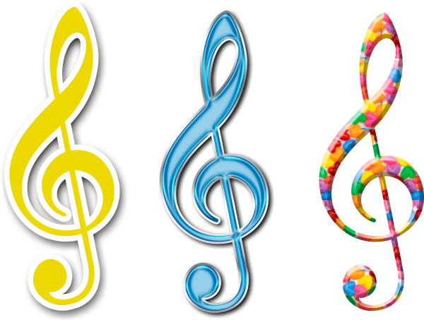 Скрипичный ключ Анимашка