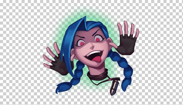 Эмоции Джинкс ЛОЛ