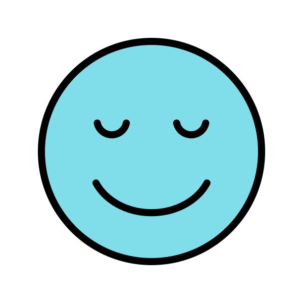 Спокойный смайлик