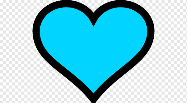 Сердце синее