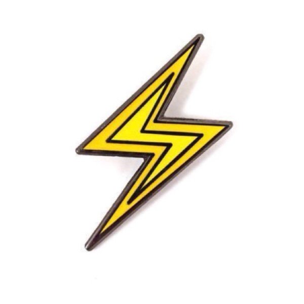 Наклейки в виде молнии