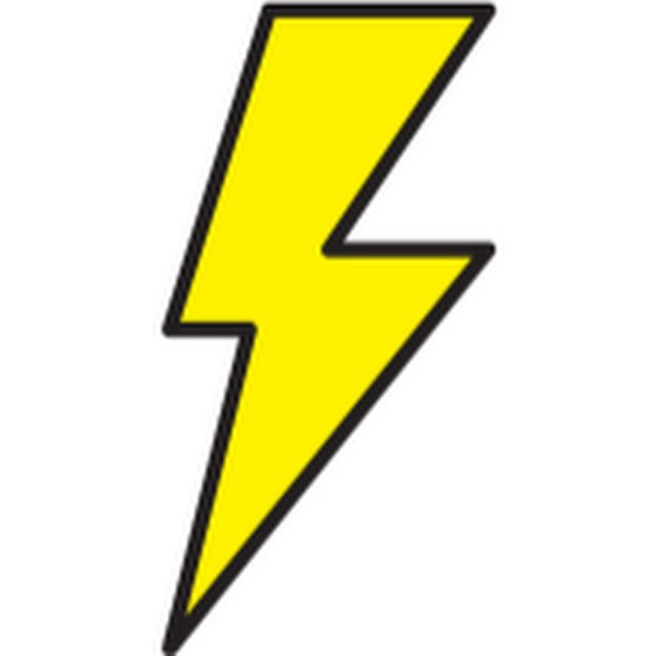 Молния смайлик без фона