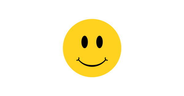 Смайл на белом фоне