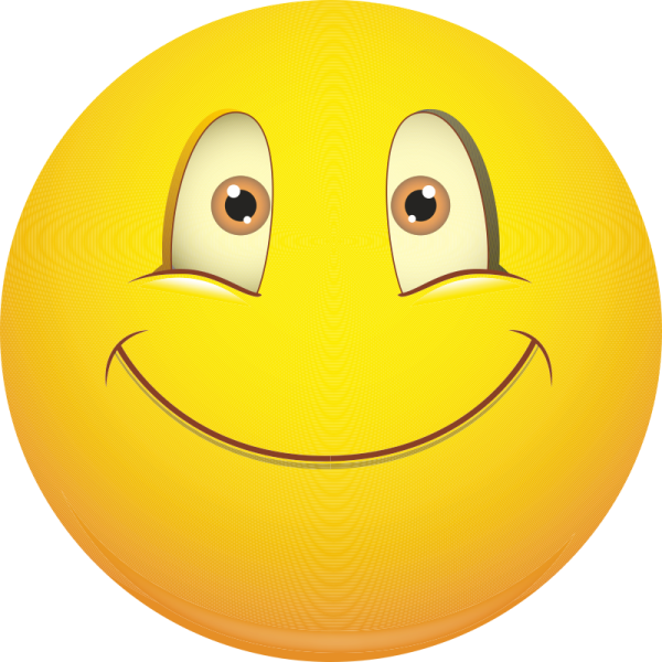 Смайлик улыбка