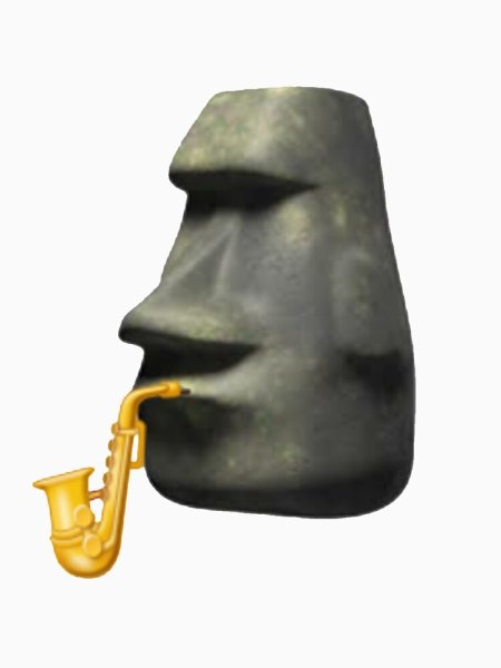 Моаи Стоун ЭМОДЖИ