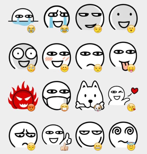 Стикеры Emoji