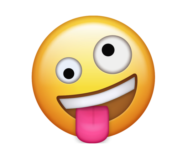 Смайлик с высунутым языком