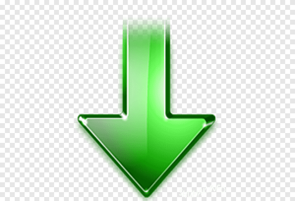 Значок зеленая стрелочка вверх