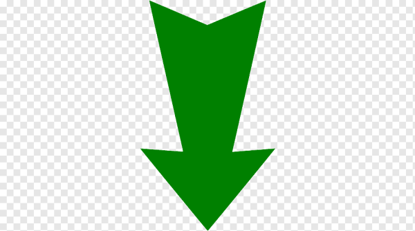 Зеленая стрелка вниз