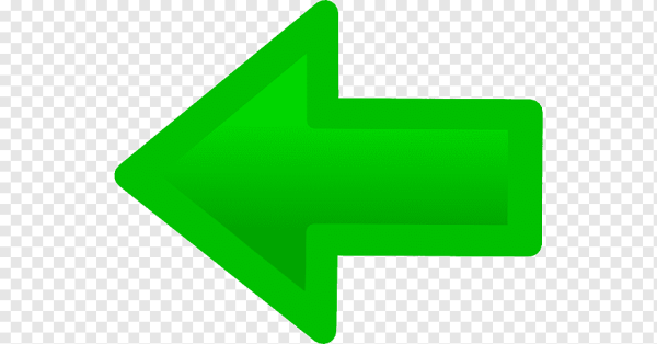 Зеленая стрелка влево