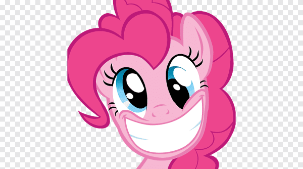 Пинки Пай улыбается