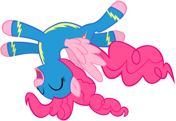 Пинки Пай летает