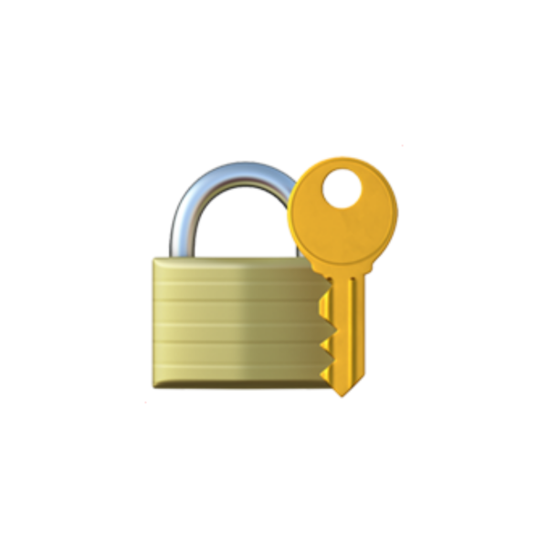 Смайлик замок с ключиком