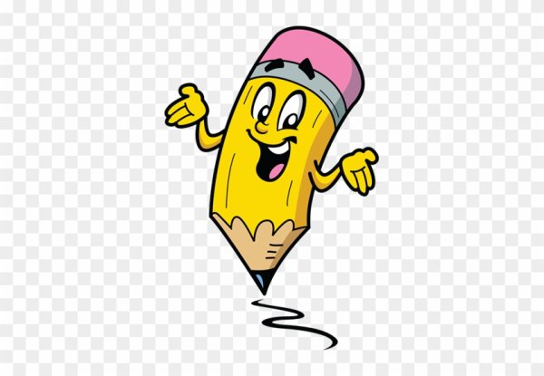 Карандашик улыбающийся