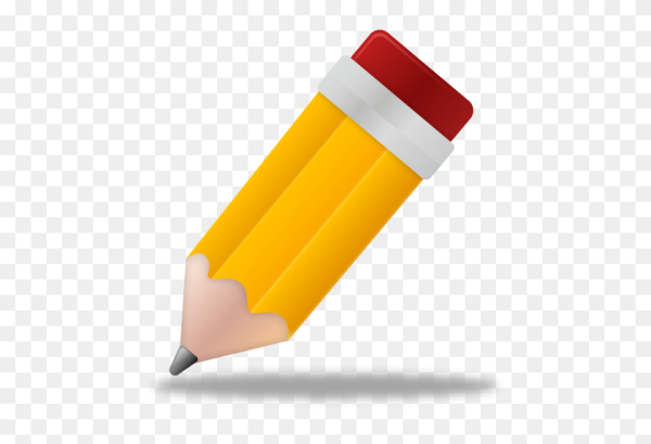 Желтый карандаш для детей