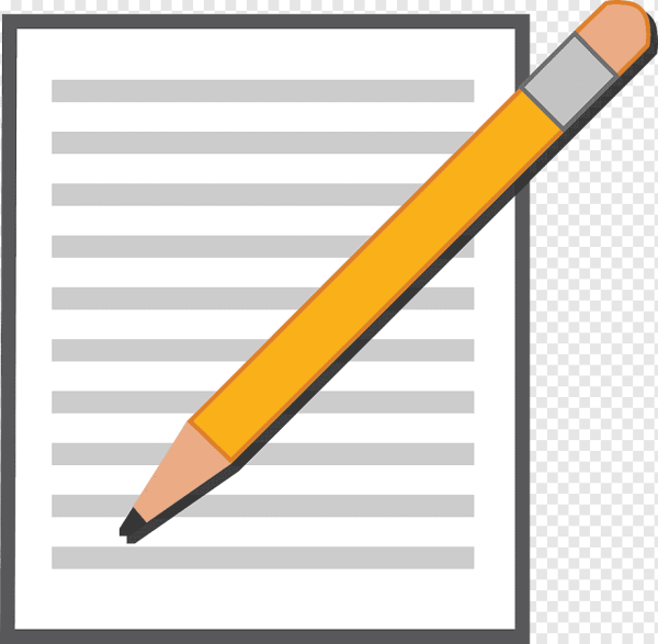 Листья карандашом