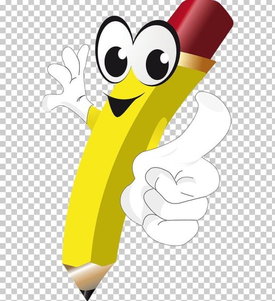 Карандаш с глазками