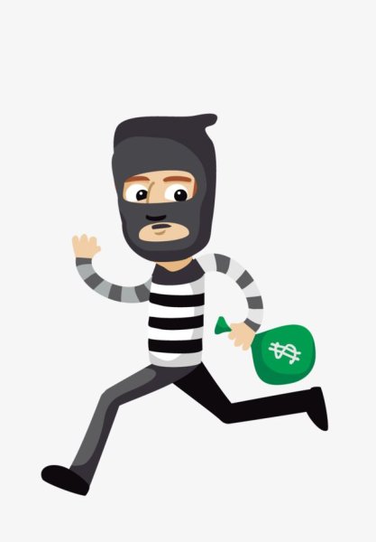 Эмодзи грабителя