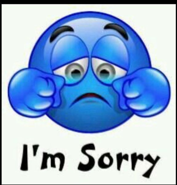 Грустный смайлик