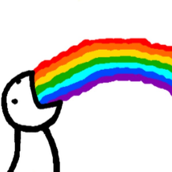 Рвота радугой для фотошопа